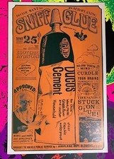DO YOU WANT TO SNIFF GLUE 1968 VINTAGE HEADSHOP HIPPIE POSTER 14