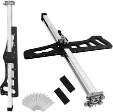 Foldable Drywall Cutting Tool Hand Push Gypsum Drywall Cutter 1.5 to 61cm B picture