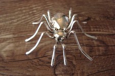 Navajo Indian Sterling Silver Spider Pin by Garfield picture