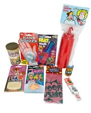 STARTER PRANK KIT - Child Beginner Hand Buzzer Whoopee Cushion Fun Joke Gag picture