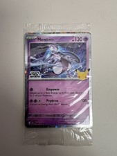 Pokémon Target Mewtwo 30th Anniversary Promo Holo Sealed 063/128 Ships ASAP  picture
