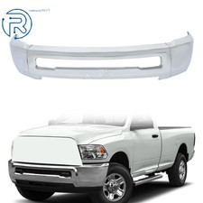 New For RAM 2500 3500 2010-2018 Durable Chrome Split Style Front Bumper Face Bar picture