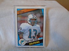 1984 Topps Football Dan Marino #123 - Rookie Card - Miami Dolphins picture