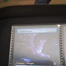 Wizards of the Coast Astral Dragon MTG CLB Blue Rare Regular EN Creature picture