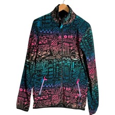 O'Neill Surf Men's 91' X-treme Neon Surf Full Zip Fleece Jacket Black Medium picture