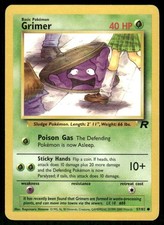 Grimer 57/82 - Team Rocket - Unlimited Common LP picture