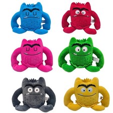 6PCS Emotion Monster Plush Toys for Kids Feelings Autism Sensory 12cm Gift picture