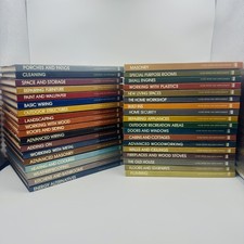 Time Life Books Home Repair and Improvement 1980's Complete Hardcover Set Of 36 picture