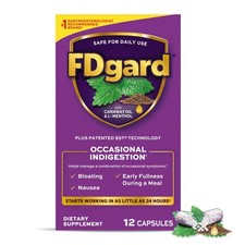 FDgard Gut Health Supplement Occasional Indigestion Relief 12 Capsules picture