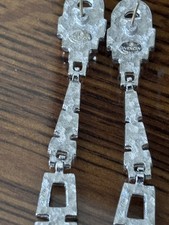 Vintage Givenchy Art Deco Style Drop Earrings picture