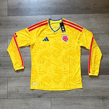 Adidas Colombia Authentic Player Jersey Long Sleeve Men’s Size Large NWT JZ8789 picture