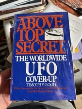 Above Top Secret Timothy Good Worldwide UFO Cover-Up UFO Paperback Like New picture