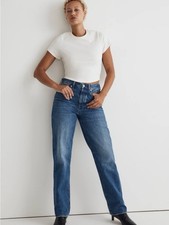 Madewell Curvy Low Slung Straight Leg Jeans picture