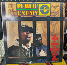 *PROMO* Public Enemy It Takes A Nation  US First Press BFW-44303 Vinyl LP 1988  picture