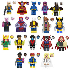 18PCS Superhero Building Block Minifigures Set Magneto Wolverine picture