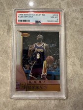 1996-97 Bowman's Best - Rookies Kobe Bryant #R23 (RC) Los Angeles Lakers PSA 8 picture