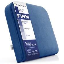 ComfySure Extra Large Wheelchair Seat Cushion - Firm Memory Foam Chair Pad for W picture