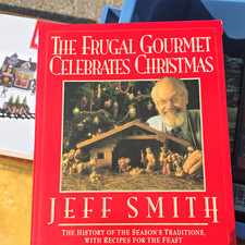 Frugal Gourmet The Frugal Gourmet Celebrates Christmas HC 1st Ed 1992 Illus picture
