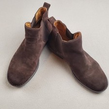 BORN Men's Size 9 M Shane Chukka Suede Dark Brown Boots BM0014148 picture