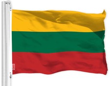 Lithuania Lithuanian Flag 3x5FT 150D Printed Polyester By G128 picture