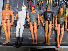 vintage G.I. Joe Mixed Lot Action Figures w/ Vehicles Weapons Accessories Clothe picture