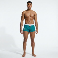 Mens Sexy Swim Trunks With Pocket Fast Dry Resorts Wear Soft Beach Wear Swimming picture