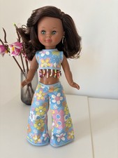 Nancy Famosa Doll ,Dark Skin , Turquoise Eyes Vintage Reproduction Collection , picture