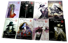 Vampire Hunter D Lot 8 Paperbacks-All 1st-Eds. /Hideyuki Kikuchi/Yoshitaka Amano picture