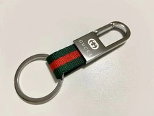 New Gucci Keychain Charm Signature Red/Green Strips Gift Idea  picture