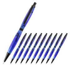 Slimline Pencil Kit, Black Chrome Finish, 10 Pack, Legacy Woodturning picture