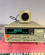 ILX Lightwave FPM-8220 Fiber Optic Meter 240V w/FMH-97107 Fiber Optic Sensor picture