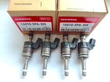 4PCS GENUINE OEM FUEL INJECTORS 16010-5PA-305 FOR ACCORD CR-V CIVIC 1.5L TURBO picture