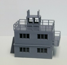RAF WWII Air Control Tower 3D Printed 1:144 1:100 1:87 1:72 1:48 picture