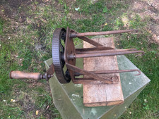 RARE antique Canadian made ropemaker ropewinder MAXWELL & SONS, ST MARYS, ON. picture