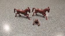 VINTAGE MARX SUPER CIRCUS PLAYSET HORSES & MONKEY picture