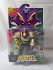 1996 Disney Mattel Mighty Ducks Wildwing Team Leader- Spring Loaded Puck Missile picture
