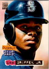 1994 Stadium Club #7 Ken Griffey, Jr. Dugout Dirt Members Only picture