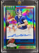 Topps Chrome 2025 Jaxson Dart RC Auto Topps FB  #1990-JD /50 **READ DESCRIPTION picture