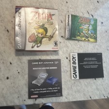 The Legend of Zelda: The Minish Cap Nintendo Game Boy EMPTY Box & Manual  picture