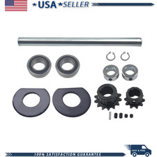 Jackshaft Kit 3/4x10 35 Galvanized Steel Go Kart Mini Bike Complete Sprockets picture