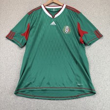 Adidas Mexico National Team Soccer Jersey Mens XL Green Red ClimaCool Climacool picture