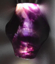 Very Beautiful Authentic Fluorite Bottle Type Bannerstone picture