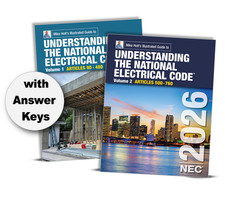 2026 Mike Holt Understanding the NEC, Volume 1 & 2 Set with Answer Keys picture