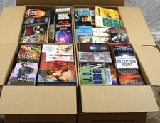 Unsorted Books 70 LBS~Pounds Lot New/ Used ,Hardcover/(DJ)/Paperback/Box 50~80 picture