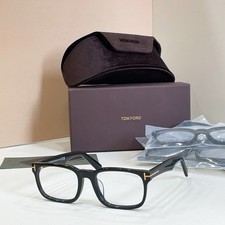 TOM FORD TF6006 Black Frame Clear Lens Square Eyeglasses 53 19-145 picture