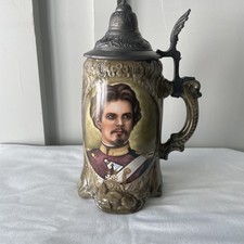 VTG King Ludwig II Of Bavaria Commemorative Beer Stein  picture