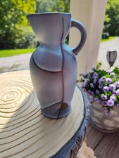 Vintage Steuler Fat Lava Vase, Mid-Century Modern West German Pottery picture