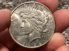 1926-S Peace Silver Dollar Coin USA Nice Example picture