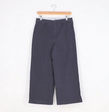 NWT BODEN Cropped Wide Leg Pants in Navy Size US 6R picture
