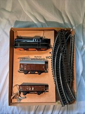 Vintage Fleischmann Tin Train Set Model #1265 W/OG box Excellent Condition Works picture